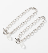 【数量限定】 LINK CHAIN ROSE CHARM BRACELET