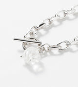 【数量限定】 LINK CHAIN ROSE CHARM BRACELET