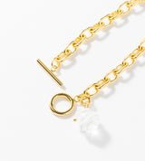 【数量限定】 LINK CHAIN ROSE CHARM BRACELET