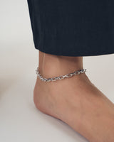 LINK CHAIN PEARL CHARM ANKLET