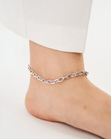 LINK CHAIN PEARL CHARM ANKLET
