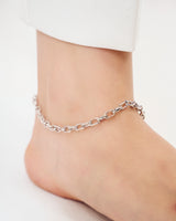 LINK CHAIN PEARL CHARM ANKLET