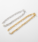 LINK CHAIN PEARL SETTING ANKLET