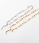 LINK CHAIN END PEARL ANKLET
