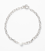 LINK CHAIN STONE SETTING ANKLET