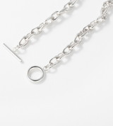 LINK CHAIN STONE SETTING ANKLET