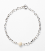 LINK CHAIN STONE SETTING ANKLET