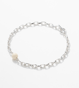 LINK CHAIN STONE SETTING ANKLET