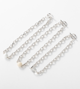 LINK CHAIN STONE SETTING ANKLET