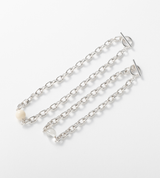 LINK CHAIN STONE SETTING ANKLET