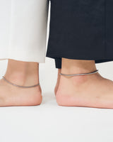 STAINLESS SNAKE CHAIN ANKLET