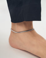 STAINLESS SNAKE CHAIN ANKLET
