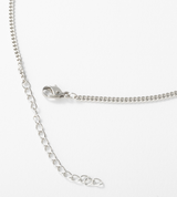 STAINLESS CURVED CHAIN ANKLET