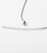 STAINLESS CURVED CHAIN ANKLET