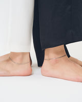 STAINLESS OVAL CHAIN ANKLET