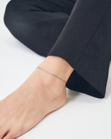 STAINLESS OVAL CHAIN ANKLET