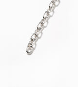 LINK CHAIN SMALL PIERCED EARRING(SINGLE)