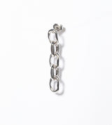 LARGE LINK CHAIN PIERCED EARRING