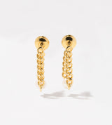 STATION I PEARL PIERCED EARRING(PAIR)
