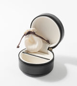 JEWELRY POUCH BLACK (CIRCLE)