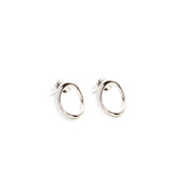 CIRCLE PIERCED EARRING (SINGLE)