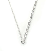 IRREGULAR FIGARO CHAIN NECKLACE
