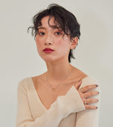 BICOLOR CIRCLE NECKLACE