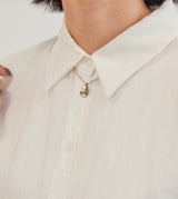 PEARL PLATE NECKLACE