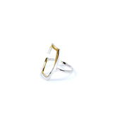 BICOLOR SQUARE RING