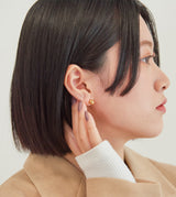 BALL PIERCED EARRING(SINGLE)