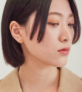 BALL PIERCED EARRING(SINGLE)