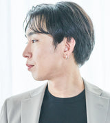 HOOP PIERCED EARRING(SINGLE)