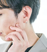 HOOP PIERCED EARRING(SINGLE)