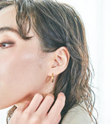 HOOP PIERCED EARRING(SINGLE)