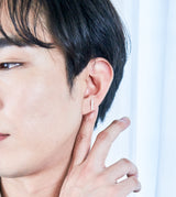 BAR PIERCED EARRING(SINGLE)
