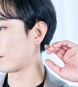CIRCLE PIERCED EARRING (SINGLE)