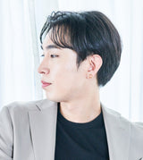 CIRCLE PIERCED EARRING (SINGLE)