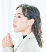 BAR PIERCED EARRING(SINGLE)