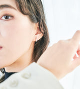 BAR PIERCED EARRING(SINGLE)