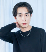 IRREGULAR CURB CHAIN NECKLACE