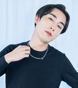 IRREGULAR CURB CHAIN NECKLACE