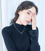 BICOLOR CIRCLE NECKLACE