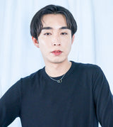 BICOLOR CIRCLE NECKLACE