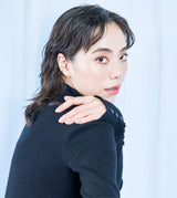 BICOLOR DOUBLE LINE EARCUFF(SINGLE)