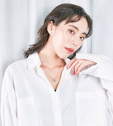 PEARL PLATE NECKLACE