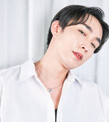 PEARL PLATE NECKLACE