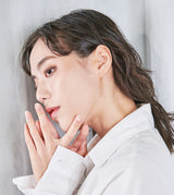 BEZEL DIAMOND PIERCED EARRING(SINGLE)