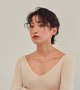 DIAMONDS LINE NECKLACE 【予約注文:11/03頃発送】