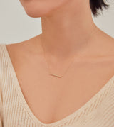 DIAMONDS LINE NECKLACE 【予約注文:11/03頃発送】