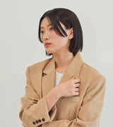 SOLITAIRE DIAMOND PIERCED EARRING(SINGLE)